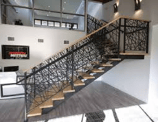 Steel Custom Staircase Fabrication